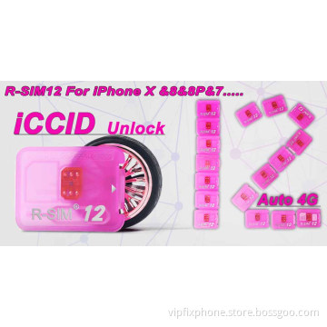 R-SIM12 4G Smart Cloud Card Iccid Unlock IOS11.X Iphone 6 7 8 X